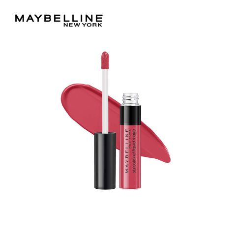Maybelline New York Color Sensational Liquid Matte Lipstick, 05 Keep It Mellow
