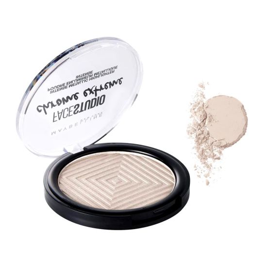 Maybelline New York FaceStudio Chrome Extreme Intense Metallic Highlighter, 200 Diamond Glow