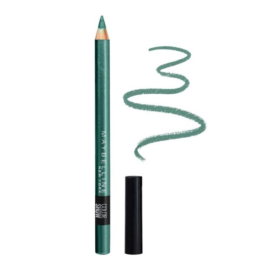 Maybelline New York Color Show Crayon Kohl Eyeliner, 300 Edgy Emerald